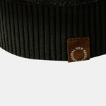 Stripe Hollow Knit V Neck Polo Shirt