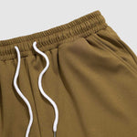 Men's Textured Pique Round Neck Short Sleeve T-Shirt Shorts Set