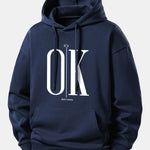 OK Print Relax Fit Hoodie