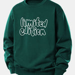 Limited Edition Print Relax Fit Sweatshirt