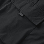 Solid Drawstring Cargo Shorts