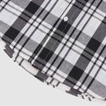 Men's Plaid Loose Fit Casual Long Sleeve Shirt
