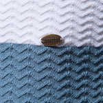 Contrast Textured Jacquard Knit Zip Up Polo Shirt