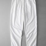 Straight Leg Linen Pants
