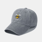 PEW PEW MADAFAKAS Chicken Pattern Casual Washed Cotton Baseball Cap