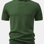 Solid Knitted Sweater T-Shirt
