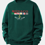Monaco Print Relax Fit Sweatshirt
