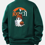 BOOSCH Beer Ghost Print Relax Fit Sweatshirt