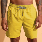 Contrast Waistband Swim Shorts