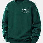 Tokyo Osaka Print Relax Fit Sweatshirt