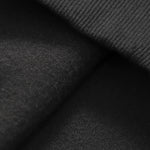 Men's stand collar zipper letter print fleece sweatshirt
