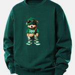 Cool Bear Print Relax Fit Sweatshirt