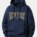 Camouflage New York Print Relax Fit Hoodie