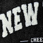 New York Embroidery Teddy Hoodie