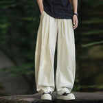 Casual Wide-leg Curved Pants
