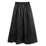 Retro Mesh Cardigan Casual Two-piece Set