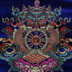 Buddha Stones Prayer Altar Mat Healing Meditation Vajra Auspicious Symbols