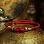 Buddha Stones "May Harmony and Good Fortune Be With You" Bracelet Includes Gift Message Card