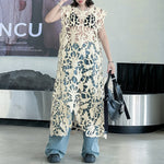 French Retro Hollow Lace Cover-up Dress