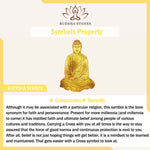 Buddha Stones Golden Meditation Buddha Serenity Copper Adjustable Ring