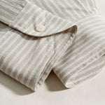 Japanese Striped Loose-fitting Long-sleeved Shirt