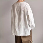 Crew Neck Linen Casual Loose T-shirt
