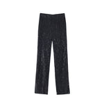 Stage Tassels Sequins Tops Pants Suits