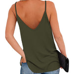 V Neck Camisole Tank Top- S-XXL - Zeagoo (Us Only)