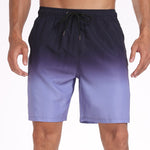 2 In 1 Drawstring Beach Swim Shorts With Pocket