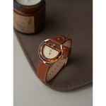 Deco Arc Leather Watch
