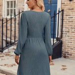 Zeagoo Women's Casual Knit Sweater Dress with Pockets
