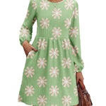Zeagoo Women's Casual Knit Sweater Dress with Pockets