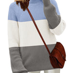 Zeagoo Women's 2024 Fall Turtleneck Sweaters Loose Knit Pullover