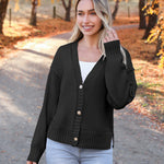 Zeagoo Women's Cropped Cardigan 2024 Fall Button Sweaters