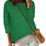 Zeagoo Sweaters for Women Fall Outfits Long Sleeve Knit Pullover Tops