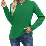 Zeagoo Sweaters for Women Fall Outfits Long Sleeve Knit Pullover Tops