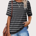 Zeagoo Womens Summer Tops Oversized Short Sleeve T Shirts