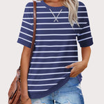 Zeagoo Womens Summer Tops Oversized Short Sleeve T Shirts