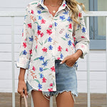 Zeagoo Zeagoo Women's Casual Loose 100% Cotton Long Sleeve Blouse for Women Casual Work Office Loose Fit 2026 | Under