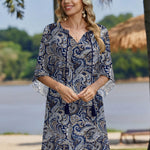 Zeagoo Women's Boho Mini Dress with Pockets (US Only)