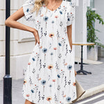 Zeagoo Women's Casual A Line Tulip Sleeve Summer Dress (US Only)