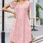 Zeagoo Women's Casual A Line Tulip Sleeve Summer Dress (US Only)