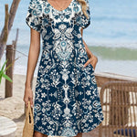 Zeagoo Women's Casual A Line Tulip Sleeve Summer Dress (US Only)