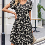 Zeagoo Women's Casual A Line Tulip Sleeve Summer Dress (US Only)