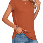 Zeagoo Effortless Style Cap Short Sleeve Tops for Women Casual Work Office Loose Fit 2026 | Under $25