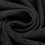 Zeagoo Short Sleeve Tops for Women Casual V Neck T-Shirts Petal Sleeve Shirt Eyelet Pleated Loose Blouses (Us Only)