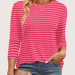 Zeagoo Women's Casual 3/4 Sleeve T-Shirts Cute Tunic Tops