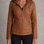 Asunción - Chaqueta de Piel Resistente y Elegante
