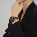 Sierra Leather Wrap Apple Watch Band
