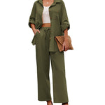 Zeagoo Women 2 Piece Linen Sets